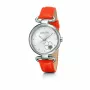 Reloj FOLLI FOLLIE mujer WF15T029SPW 28 mm acero inoxidable cuarzo analógico esfera blanca correa plateada