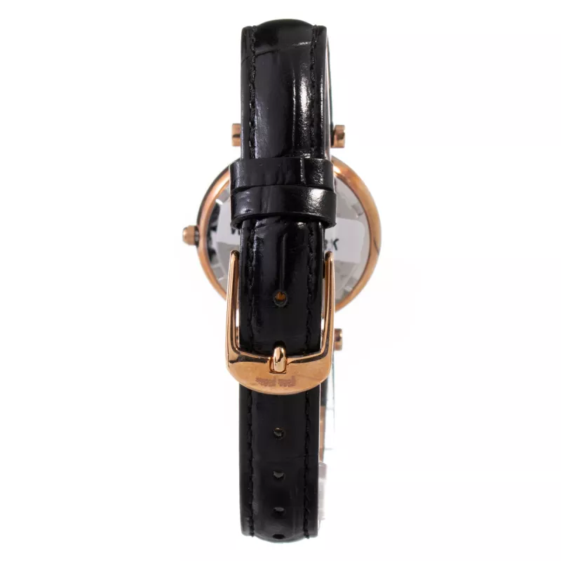Reloj FOLLI FOLLIE mujer WF16R022SSK 28mm acero inoxidable y cerámica tono oro rosa cuarzo analógico