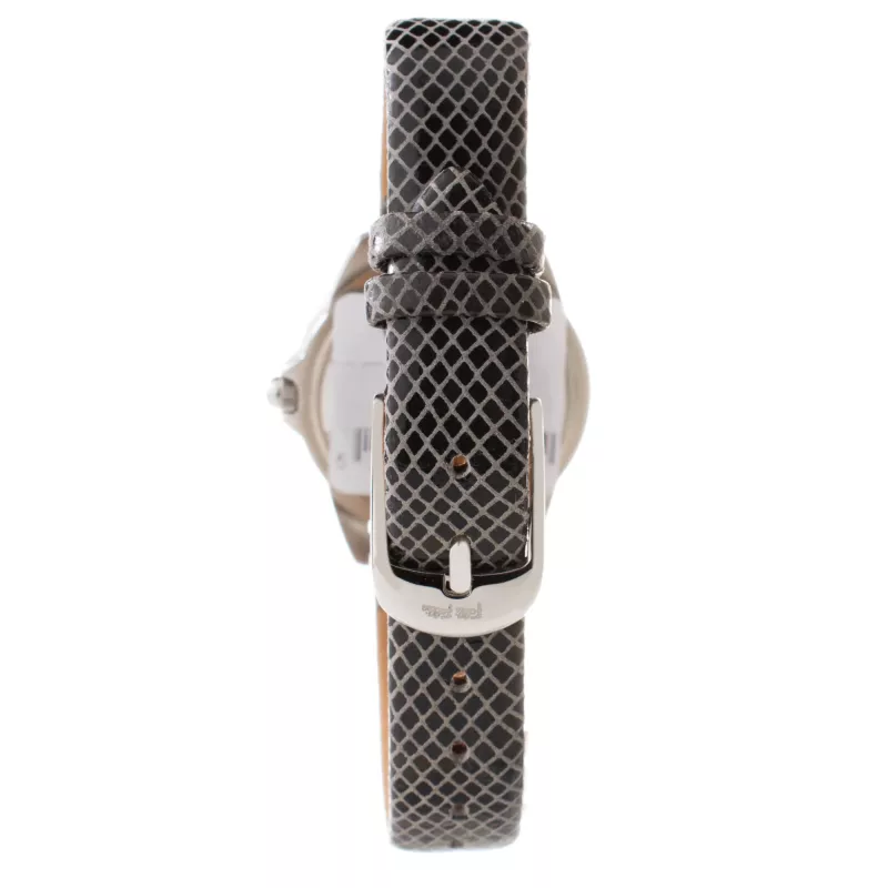 Folli Follie reloj mujer WF1A006STN 30 mm plata acero inoxidable piel marrón