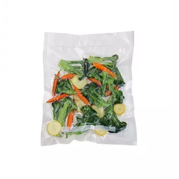 FoodSaver Macom 3201 Set rectangular de almacenamiento de alimentos con dispensador, 32 piezas, Blanco/Transparente