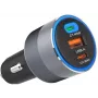 Forcell F-Energy 65 cargador de coche 65W, 2x USB-C (PD 3.0) y 1x USB-A (QC 4.0), gris