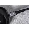 Forcell F-Energy Cafule cable USB-C a USB-C 0,5 m 240 W 5A PD QC 4.0 trenzado negro