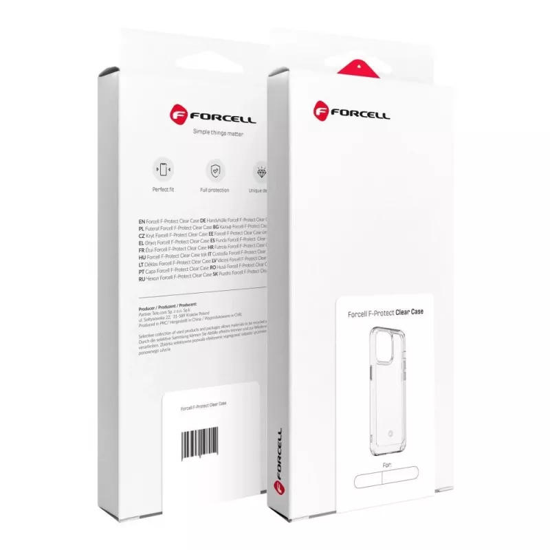 Forcell Funda F-Protect Clear para iPhone 14 Plus