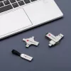 Forcell Pendrive 64GB USB 3.2 Gen 1 (USB-A / USB-C) F-Data Metal Duo plata
