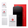 Forcell Ultra Clear Glass protector de pantalla de cristal templado para Xiaomi Redmi 14C, marco negro