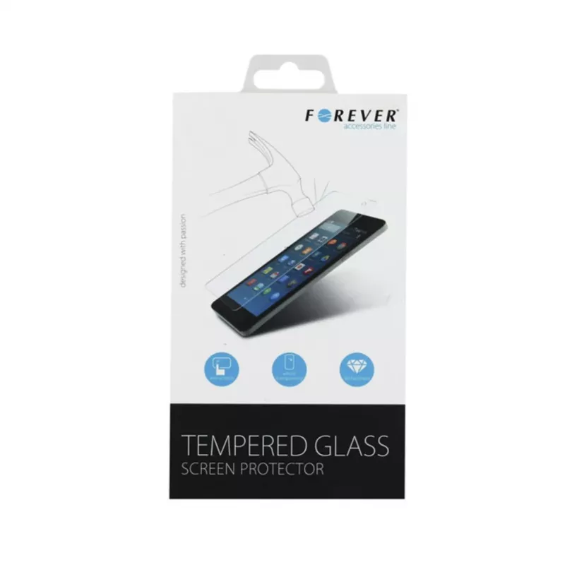 Forever Protector de pantalla de cristal templado para Huawei Y6 2018