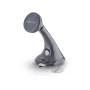 FOREVER Soporte universal para móvil en el coche MH-100 con ventosa, giro 360°, brazo telescópico, compatible con smartphones de 50-90mm, negro