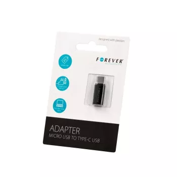Adaptador universal Forever de Micro USB a USB-C