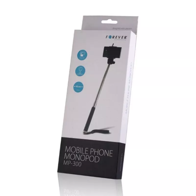 Forever Universal MP-300 Soporte para móvil para coche negro
