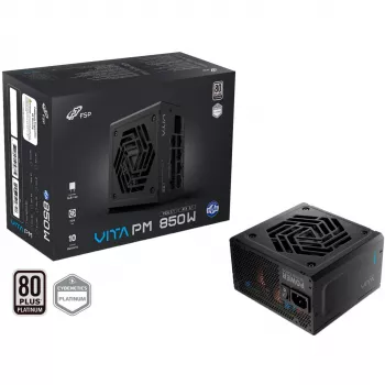 Fortron VITA PM 850W Negro 1x 12-Pin High Power GPU 4x PCIe 850 Watt