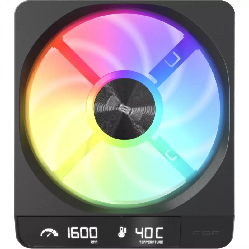 Fortron ZENFAN 120 Black ventilador para carcasa 120 mm