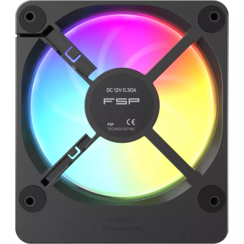 Fortron ZENFAN 120 Black ventilador para carcasa 120 mm
