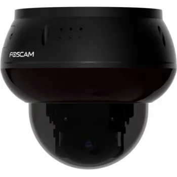 Foscam D8ET cámara de vigilancia IP negra 8MP (3840x2160), PoE, función PT, detección con IA, protección antivandálica IK10