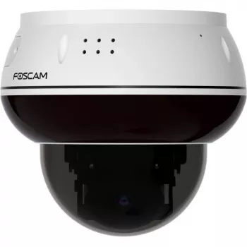 Foscam D8ET-W Cámara IP domo PTZ PoE 8MP 4K UHD con detección por IA, Blanco