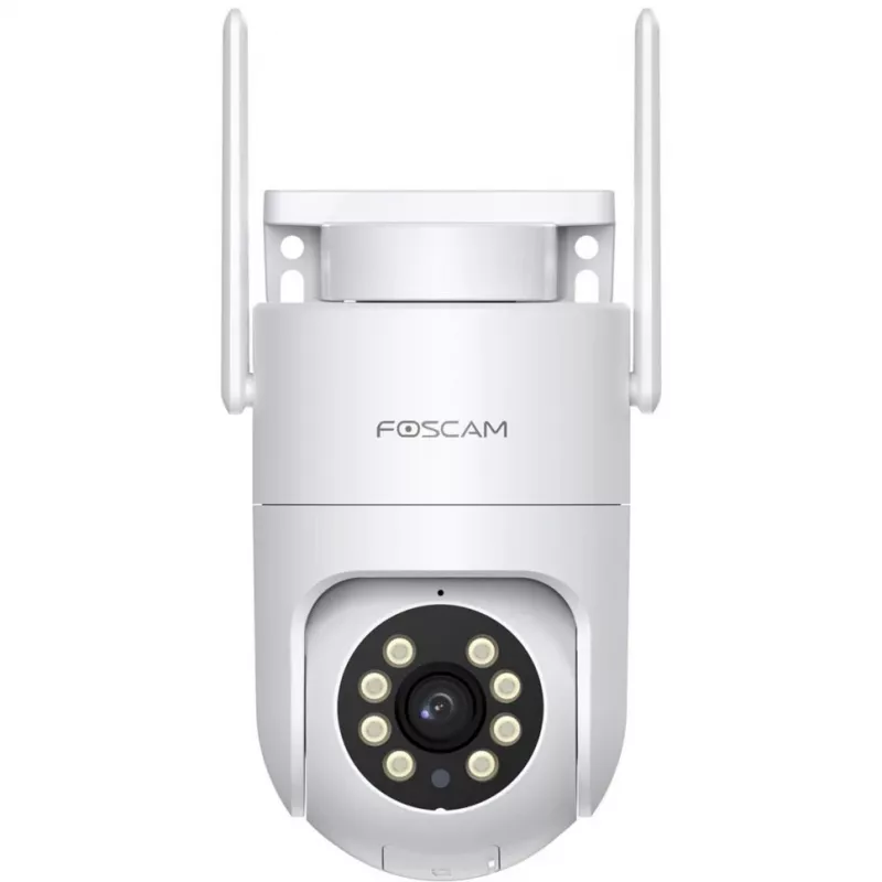 Foscam PD8 Cámara de vigilancia inalámbrica Blanca 8MP (3840x2160), WiFi 6 Dual Band, radar de onda milimétrica, seguimiento automático 360°, Pan & Tilt