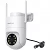 Foscam PD8 Cámara de vigilancia inalámbrica Blanca 8MP (3840x2160), WiFi 6 Dual Band, radar de onda milimétrica, seguimiento automático 360°, Pan & Tilt