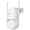 Foscam PD8 Cámara de vigilancia inalámbrica Blanca 8MP (3840x2160), WiFi 6 Dual Band, radar de onda milimétrica, seguimiento automático 360°, Pan & Tilt