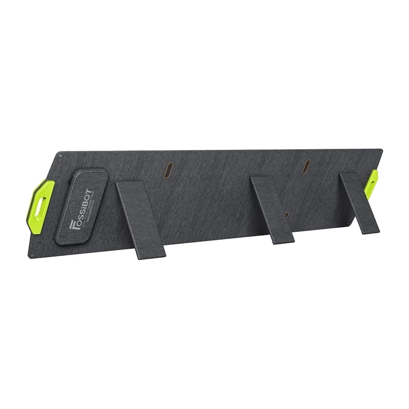 FOSSIBOT SP200 panel solar plegable portátil de 200W (negro)