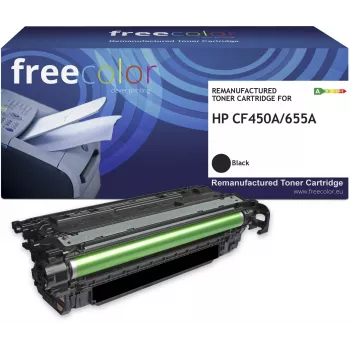 Freecolor M652K-FRC Cartucho de Tóner Negro 12500 Páginas Compatible HP CF450A