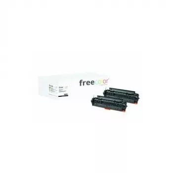 Freecolor Tóner Canon CC530AD (2662B002) 2x negro 3500 páginas remanufacturado