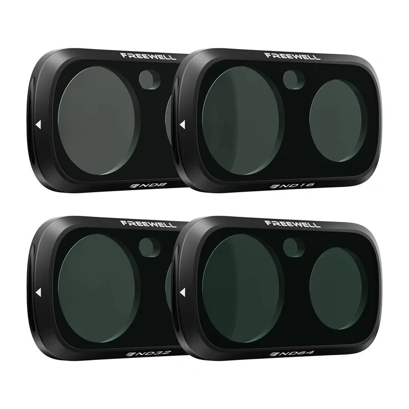 Freewell Set de filtros para Insta360 Luna Ultra, Standard Day 4 piezas