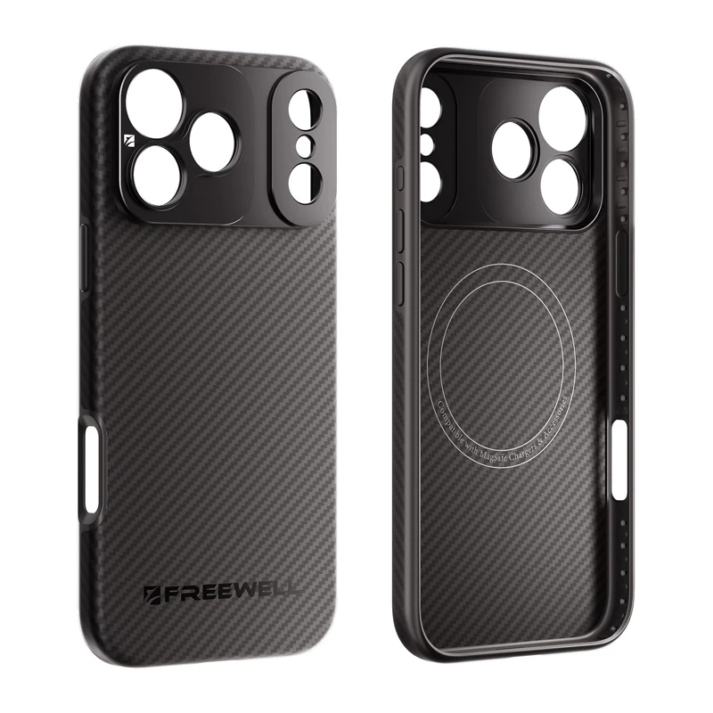Freewell Sherpa Series Funda para iPhone 17 Pro Max con conexión de rosca de 17mm