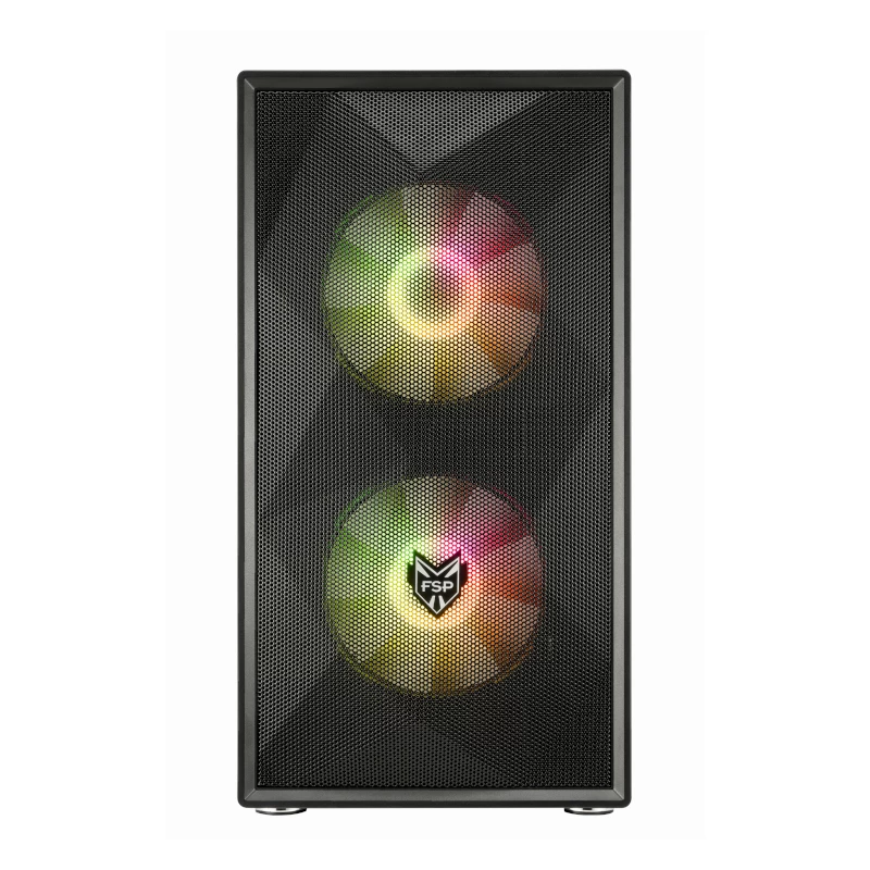 FSP CST130A caja gaming Micro-ATX - negra