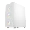 FSP M220 caja gaming ATX mid tower - blanca
