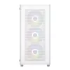 FSP M220 caja gaming ATX mid tower - blanca