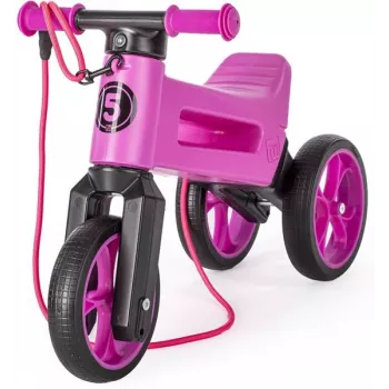 FUNNY WHEELS Rider Super bicicleta de equilibrio, rosa