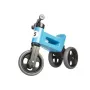FUNNY WHEELS Rider Super Sportinis bicicleta de equilibrio, azul metalizado, convertible 2 en 1 de 3 a 2 ruedas, asiento y manillar ajustables, de 18 meses a 3 años, carga máxima 25 kg