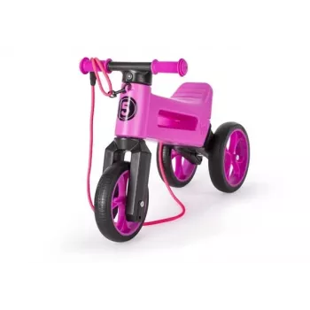 FUNNY WHEELS Rider SuperSport 2 en 1 bicicleta de equilibrio, violeta