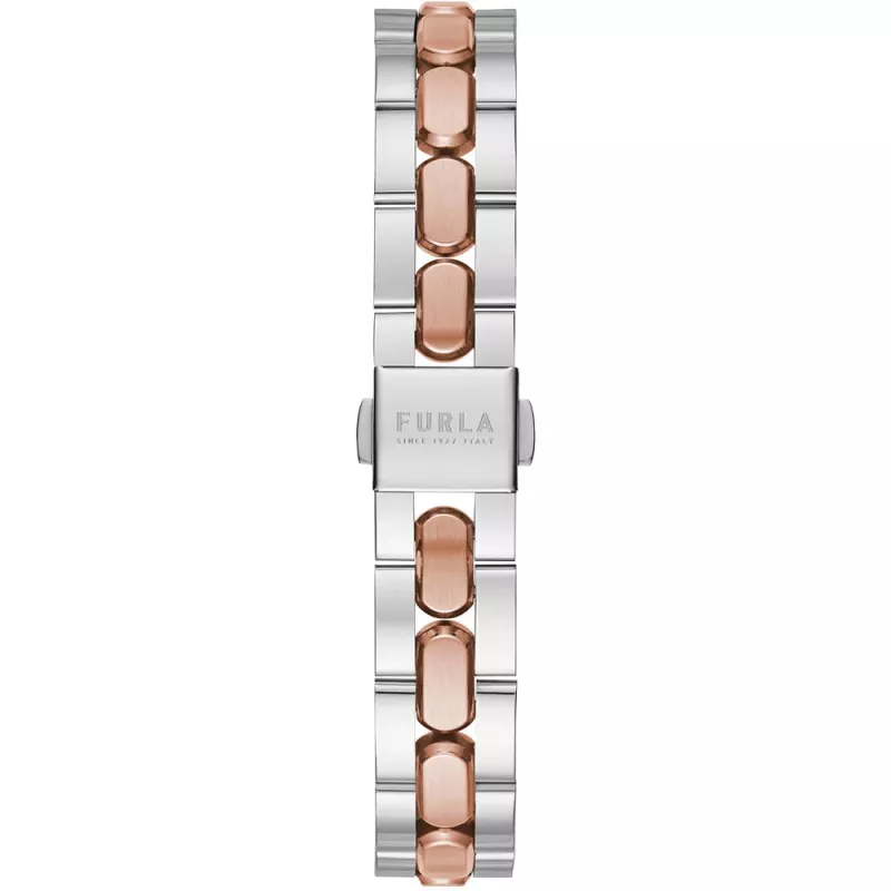 Reloj analógico de cuarzo de mujer FURLA Arco Chain WW00002004L5 34mm acero inoxidable plata