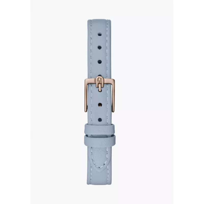 FURLA Giada reloj de mujer analógico de cuarzo 32mm esfera plateada correa de piel rosa WW00005005L3