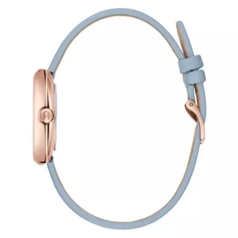 FURLA Giada reloj de mujer analógico de cuarzo 32mm esfera plateada correa de piel rosa WW00005005L3