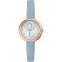 FURLA Giada reloj de mujer analógico de cuarzo 32mm esfera plateada correa de piel rosa WW00005005L3