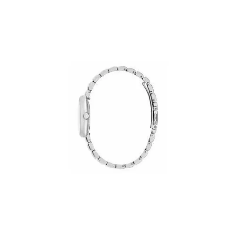 Reloj FURLA Logo mujer WW00005011L1 32mm caja de acero inoxidable tono oro rosa correa de piel rosa cuarzo analógico