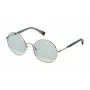 FURLA SFU235-56300V Gafas de sol para mujer estilo mariposa/ojo de gato - Montura de acetato Havanna/Marrón, Lentes degradadas marrones, 56/20/135 mm