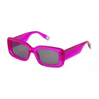 Gafas de sol de mujer FURLA SFU630V5303GB forma ojo de gato Havana/marrón 53 mm