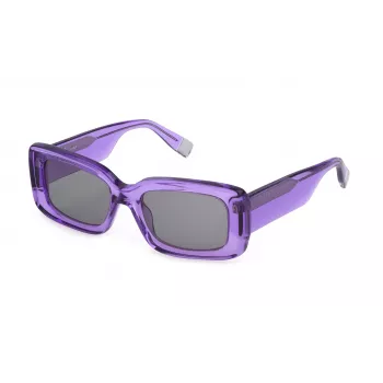 Furla SFU630V530C52 Gafas de sol de mujer - Montura de acetato, lentes de policarbonato, protección UV400, ancho de lente 53 mm