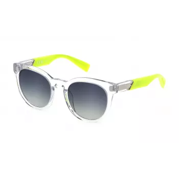 FURLA SFU687-510P79 gafas de sol mujer mariposa Havana acetato marrón lentes degradadas 51/21/140 mm