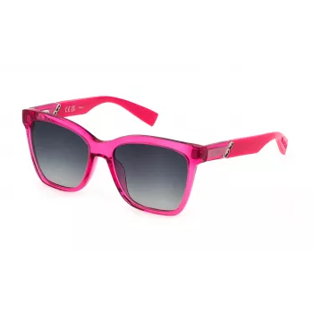 FURLA SFU688-5403GB gafas de sol de mujer Havana montura de acetato cristales marrones degradados 54 mm