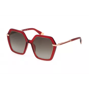 FURLA SFU691-5406NL Gafas de sol para mujer - Marrón degradado - 54/19/140 mm