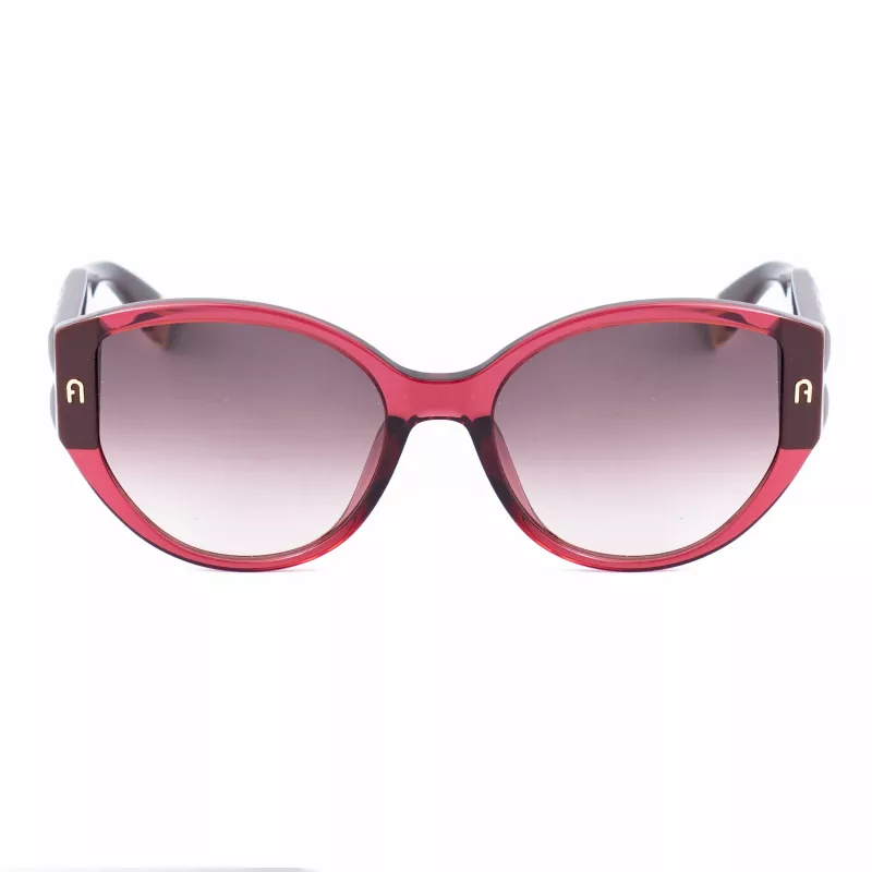 FURLA SFU784-570AFD Gafas de sol de mujer Havana montura de acetato lentes marrones degradadas 57/19/140 mm