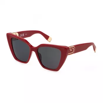 Furla SFU879-5409LB Gafas de sol de mujer - Montura de acetato, protección UV400, lentes de 54 mm