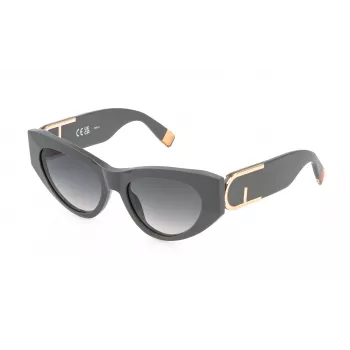 FURLA SFU881-540GFS gafas de sol mujer Havana carey degradado gris 54mm