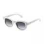 FURLA SFU986-480816 Gafas de sol mujer, montura Havana, lentes marrón degradado, 48/20/140 mm