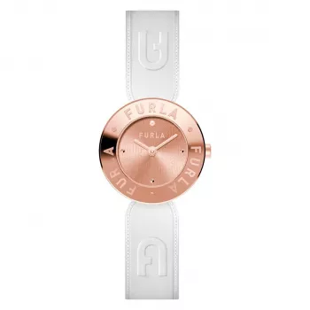 FURLA Reloj de mujer Arco Chain cuarzo WW00004005L3 30mm acero inoxidable