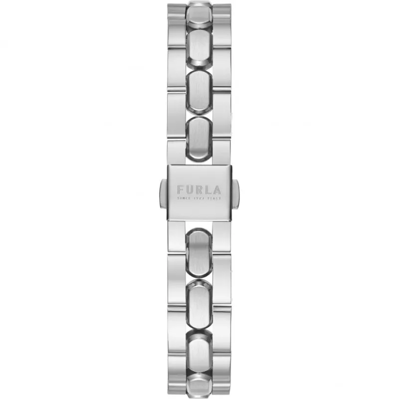 FURLA Reloj de mujer Arco Chain WW00002005L1 34mm acero inoxidable tono plateado