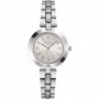 FURLA Reloj de mujer Arco Chain WW00002005L1 34mm acero inoxidable tono plateado